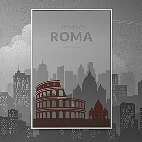 Framed Canvas Wall Art for Living Room, Bedroom City Architecture Canvas Prints for Home Decoration Ready to Hang - 16x24 inches