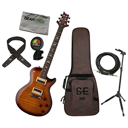 PRS SE 245 Electric Guitar Tobacco Sunburst w/Gig Bag, Cloth, Locking Stand, Tu