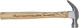 a thousand words Engraved Hammer Dad Gift - "Build My Life" "Father You Nailed view 4