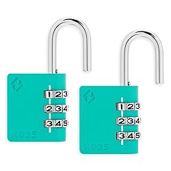 Zarker XD35 Combination Lock, 3-Digit Padlock for