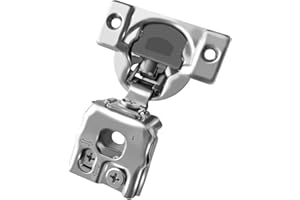 1 inch Overlay Soft Closing Face Frame Cabinet Hinges, 105 Degree 6-Ways 3-Cam Adjustment Concealed Kitchen Cabinet Door Hing