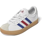 Adidas Unisex-Kids VL Court 3.0 Sportswear, White/Team Royal Blue/Better Scarlet, 4.5