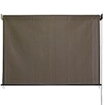 Outdoor Roller Sun Shade, 6-Feet by 6-Feet, Cabo Sand