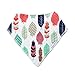 KiddyByte Premium Baby Bibs - Cute Unisex Designs for Boys and Girls, Super Drool Absorbent 100% Organic Cotton, 6-Pack Gift Set