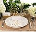 Juvale Wedding Napkins Mr & Mrs - 4 x 8 in 3-Ply White - Disposable Wedding Napkins for Reception & Bridal Shower