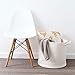 Mkono Cotton Rope Storage Basket | Woven Laundry Basket for Blankets | Toys Storage Basket with Handles | 17