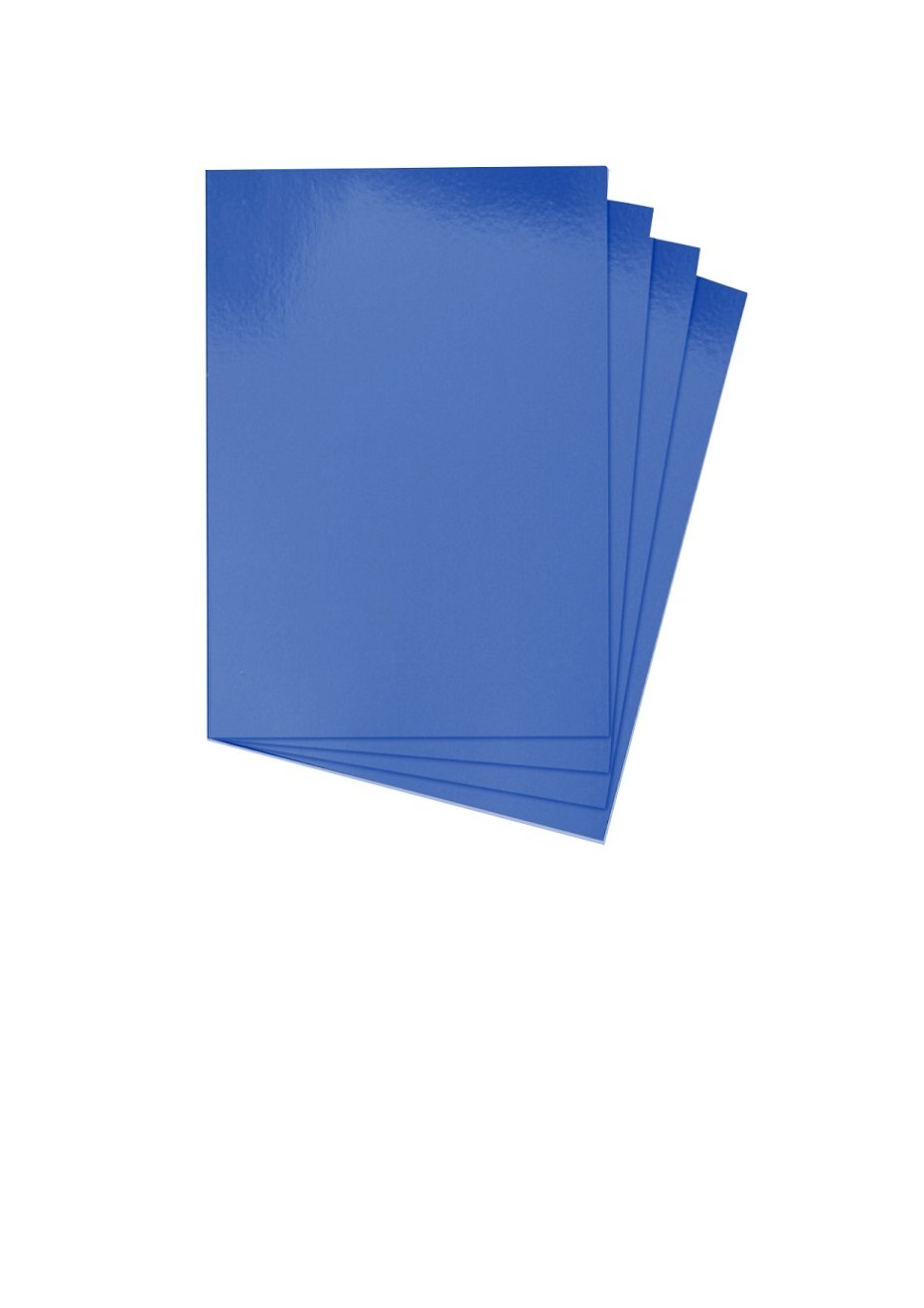 House of Card & Paper A3 240 GSM Foil Card - Blue (Pack of 30 Sheets)