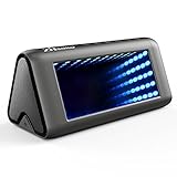 Zinsoko SoundRight Prism 2 Hi-Fi Strong Bass Portable Wireless Speaker with Bluetooth v.4.0, 64 LED beads, 5 LED Visual Modes, 16W Output Loudspeakers and Build-in Microphone Support Hands-free