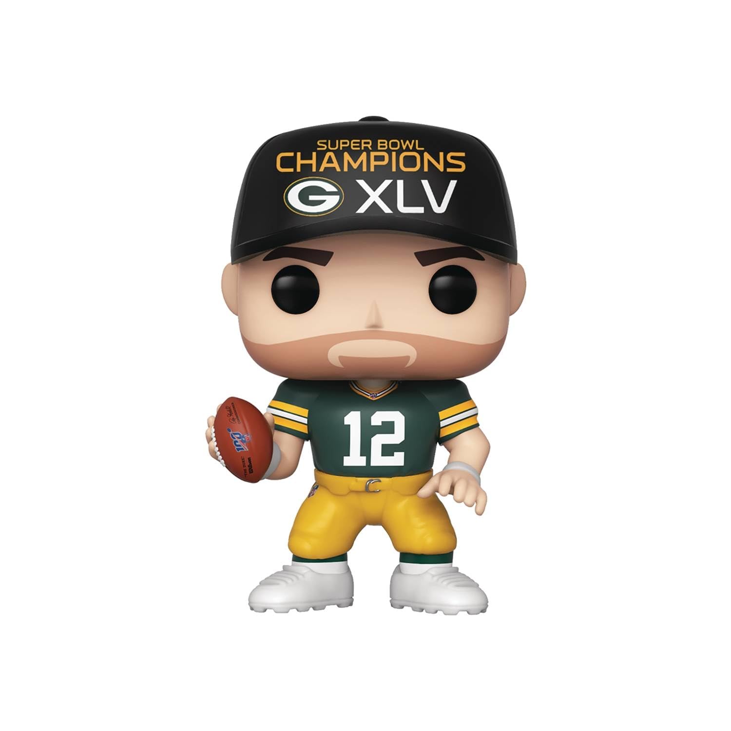 Funko POP! NFL: Packers-Aaron Rodgers - (SB Champions XLV) - Collectable Vinyl Figure - Gift Idea - Official Merchandise - Toys for Kids & Adults - Sports Fans - Model Figure for Collectors