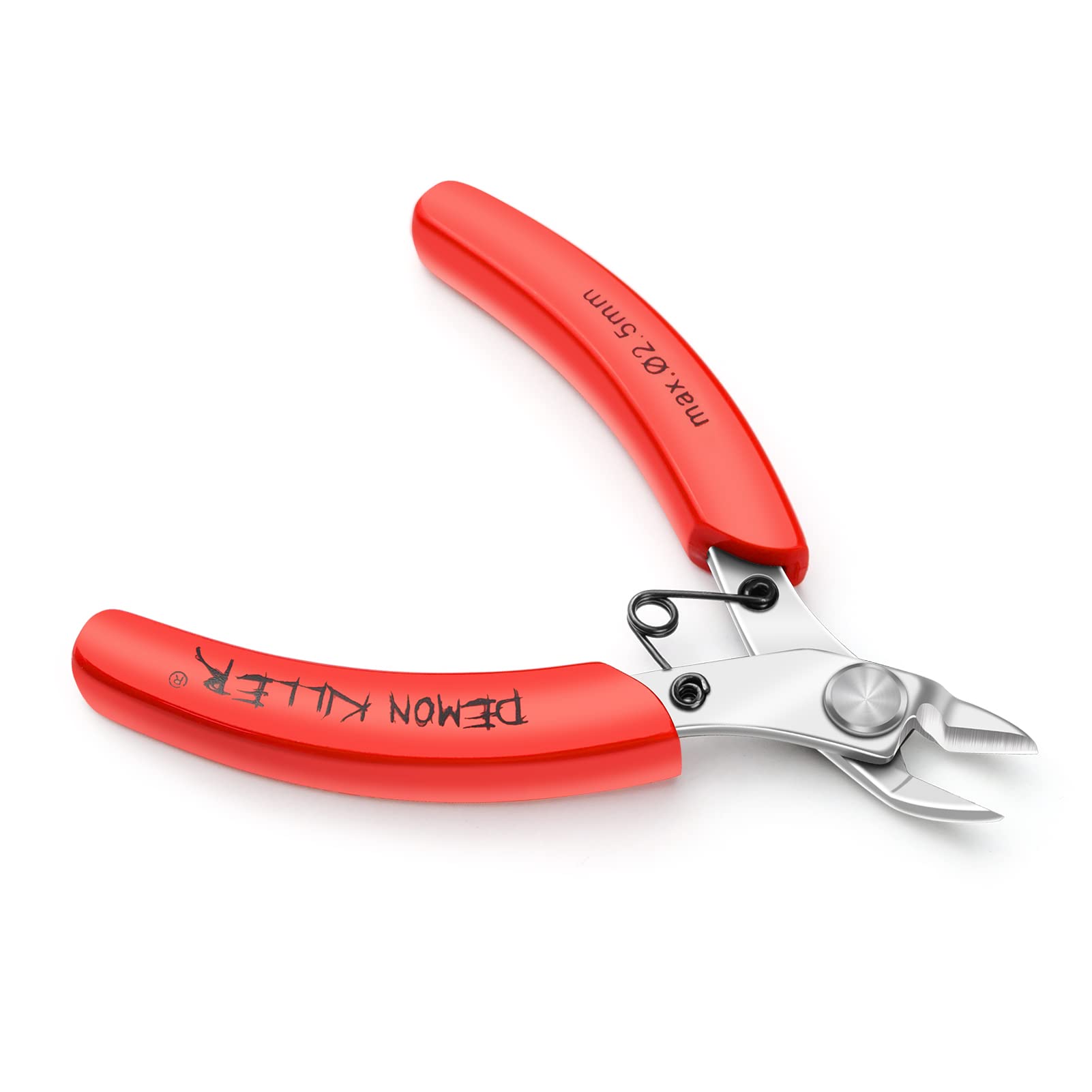 Wire Cutter Pliers 4 inch for Kanthal Clapton Coil Making, Jewelry Making Cutting Tool Clamp, Home DIY (4in, Red)