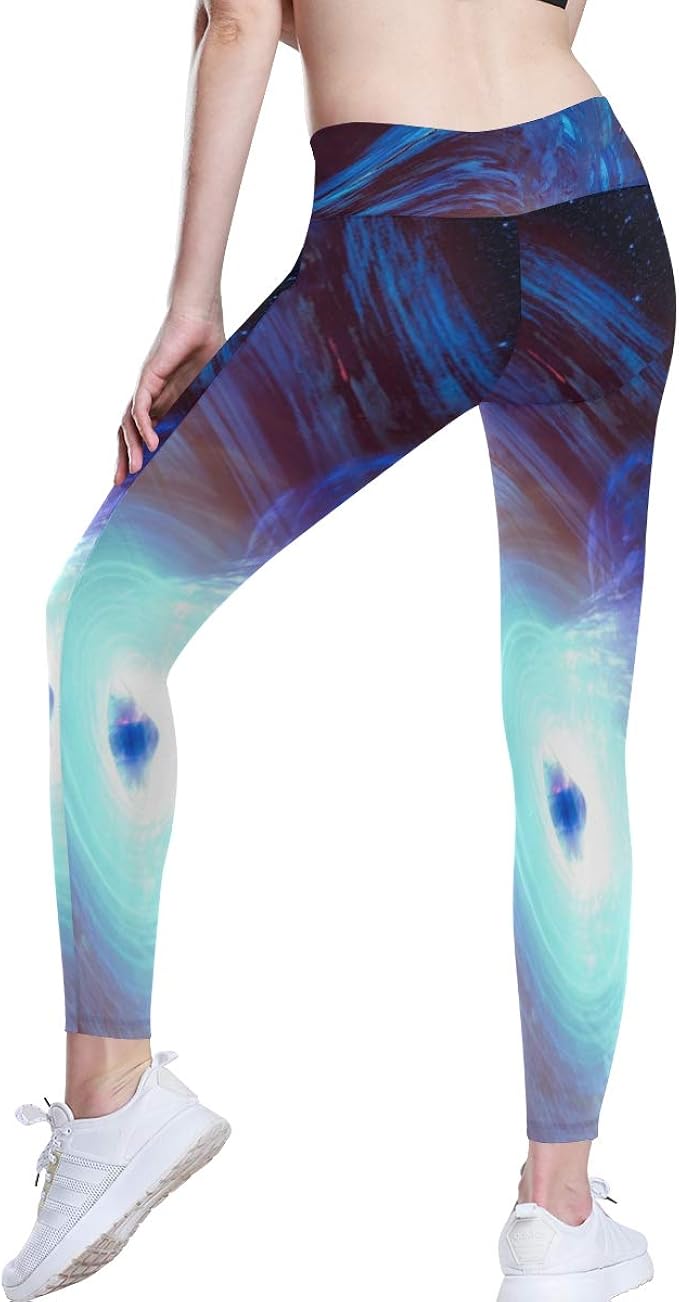 space yoga pants