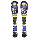 Harry Potter Ravenclaw Knee High Socks (Ravenclaw Blue) (Size:9-11 Shoe Size:5-10)