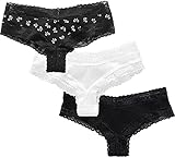 Victoria's Secret 3 Womens Lace Cheeky Pants/Underwear