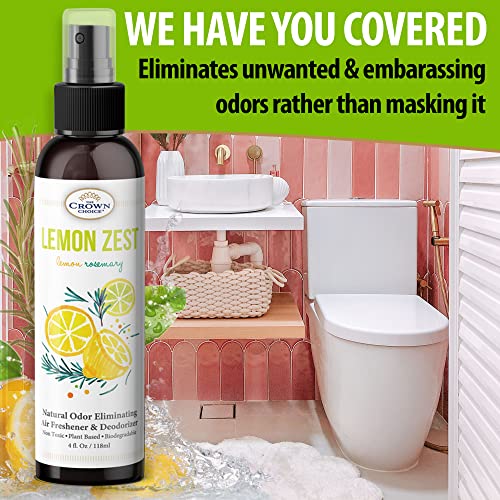 The Crown Choice Air Freshener Spray (1PK) — Lemon Zesty NonToxic Air