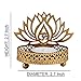 Hashcart Shadow Lotus Design Tealight Candle Stand | Holder Table Decorative Candle Holders