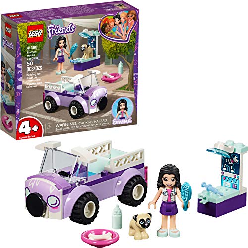 LEGO Friends 4+ Emma's Mobile Vet Clinic 41360 Building Kit (50 Pieces)