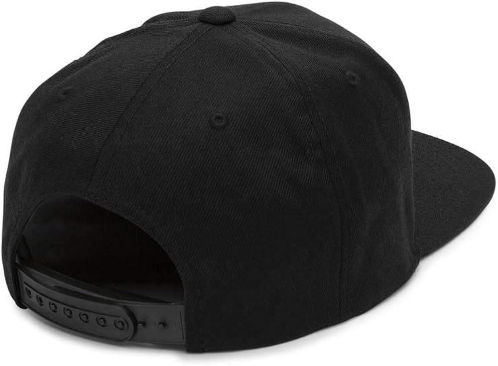 Volcom Men's Quarter Twill Hat, Black, One Size: Clothing