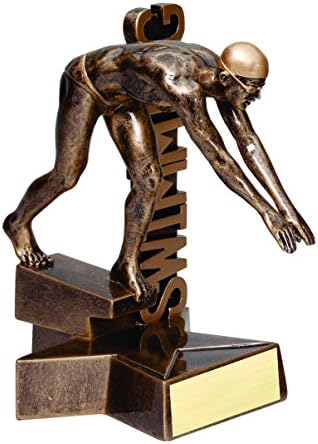 Swimming Action Trophy