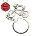 West Biking Men's Spring Autumn Full Finger Bike Gloves Bicycle Cycling Glove Gray M Us Come with a West Biking Key Chains