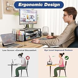 OPNICE Desk Organizers and Accessories, 2-Tier