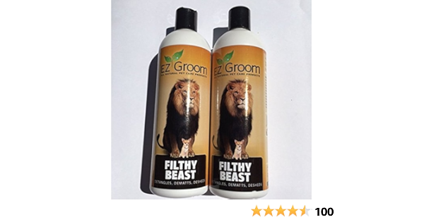 filthy beast dog shampoo