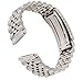 16-22mm Men's Classic Stainless Steel Watchband Replacement