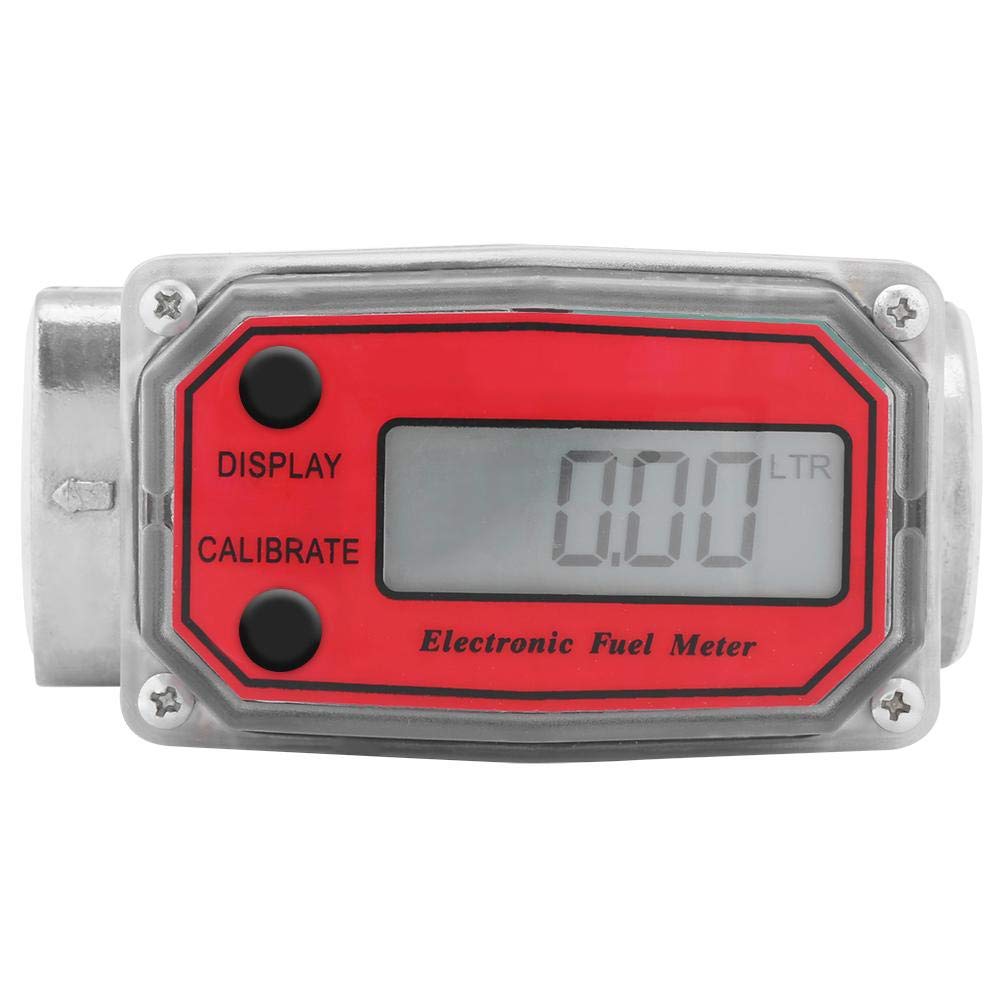 Turbine Digital Oil Fuel Meter,Mini Digital Turbine Flowmeter Diesel Fuel Meter - has modular design, high accuracy, compact size and stable performance-for measure diesel, kerosene,etc (A)