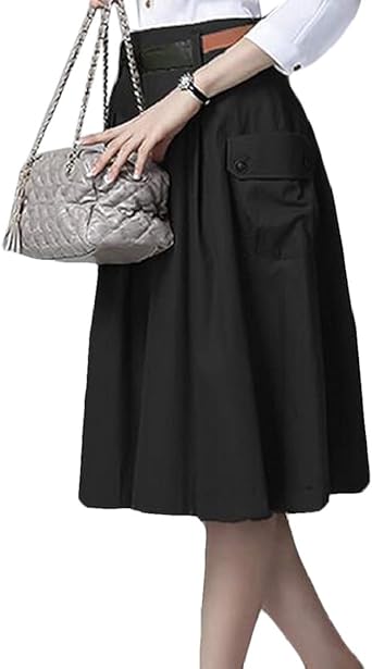business skirts with pockets
