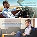 Yuwiss Bluetooth Earpiece [24Hrs Playtime] Wireless 4.1 Headset for Cell Phones w/Mic Noise Canceling Hands-Free Earbuds Car Trucker Driving Headphones Compatible with iPhone Samsung Android (Black)
