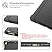 OMOTON Detachable Keyboard Case for New iPad 9.7” 2018&2017, iPad Pro 9.7, iPad Air/Air 2, Ultra-Thin Bluetooth Keyboard Case with Built-in Stand and Pencil Holder, Lightweight, Black