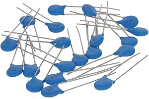 Fielect 20Pcs Radial Lead Disc Varistors AC 240V 7D241K/F5.08/L24 Voltage Dependent Resistors for Electronic Precision Instruments