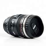 MIROO Slr Camera Lens Mug Canon 12 oz Travel Coffee Cup Tea Mug Water Mug Stainless Steel Tumbler Coffee Mug,Bets Gifts for photographers
