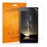 kwmobile 2X Screen Protector for Lenovo Tab3 7 Essential - Clear Anti-Scratch Display Protective Film for Tablet Screen - Set of 2
