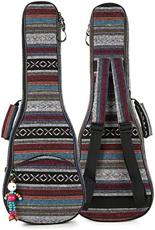 Koolemon Lovely Cartoon Pattern Folk Design Ukulele Bag Case (23 inch/63x22cm, Style J)