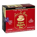 Super Dieter's Tea-Cranberry Twist 60ct Super Dieter's Tea-Cranberry Twist 60ct Box Natrol