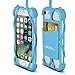 2 in 1 Cell Phone Lanyard Strap Case, Universal Smartphone Neck Laniard Shockproof Cover with ID Card Holder Necklace Tether for iPhone X 8 7 6 6S Plus 5 SE iPod Touch Samsung Galaxy S8 S7 S6 Edge LG