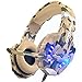 BENGOO Stereo Gaming Headset for PS4, PC, Xbox One Controller, Noise Cancelling Over Ear Headphones Mic, LED Light, Bass Surround, Soft Memory Earmuffs for Laptop Mac Nintendo Switch -Camouflage primary