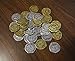 Metal Pirate Coins 32 Spanish Doubloon Thick 25MM Replicas Fantasy Metal Coin Pirates Treasure By Well Pack Box