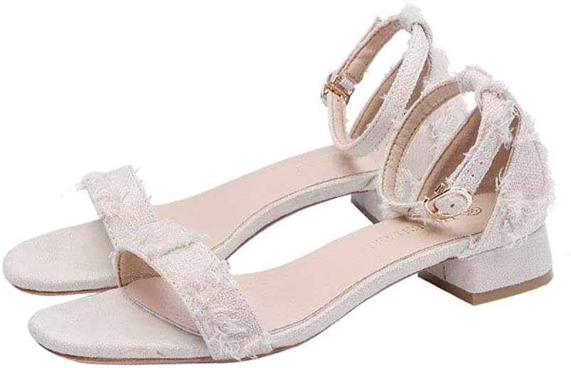 summer sandals with small heel