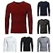 Mens Shirt,Haoricu 2017 Clearance Autumn Winter Men's Fashion Casual Slim Fit T Shirts Long Sleeve Tops Blouse
