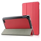 Infiland Fire 7 Case - Ultra Slim Shell Lightweight Tri-fold Stand Cover For Amazon Fire 7 Inch Tablet (Fire 7