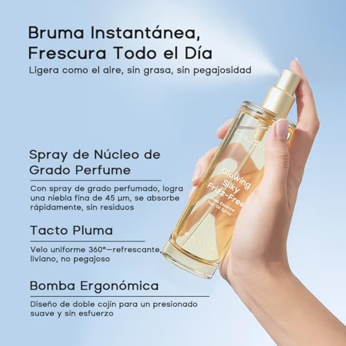 HALOVIDA Aceite para Cabello, Protector Térmico, Antifrizz, Fortalece el Cabello y lo Nutre en Profundidad, Dejando un Acabado Brillante y Sedoso, Apto para Todo Tipo de Cabello, con Fórmula Protectora del Color, 80 ml