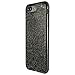 Speck Products Presidio Clear + Glitter Cell Phone Case for iPhone 7 Plus - Gold Glitter/Onyx Black Clear