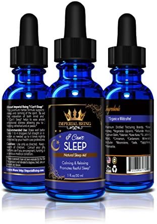 "SLEEP" Super Premium Herbal Sleep Aid - Rapid Absorption for Fast Relaxation - Moonlight Infused, Natural and Organic with Valerian, St John's Wort, Kava Kava - Calms Mind and Body (1 oz)
