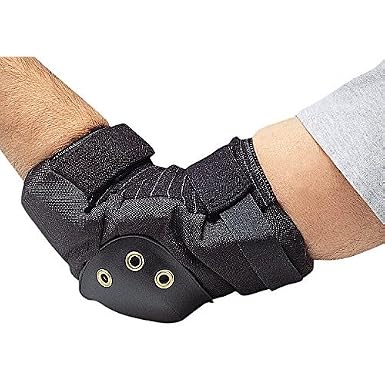 Allegro Industries 7104 Deluxe Elbow Pad, Pair, One Size, Black (741851710402)