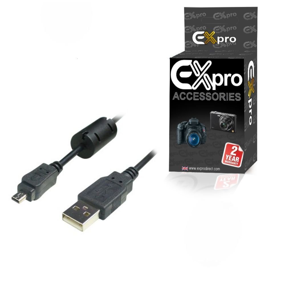 Ex-Pro® Replacement for USB UC-E6 Cable Lead for Nikon Coolpix [See Description for models]