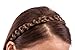 MERRYLIGHT Unique Design Hair Bun Braided Headband (Medium Brown-8#)