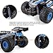 Gizmovine RC Car Toys, Remote Control Monster Truck with 2.4GHz Radio Controlled Vehice Off Road Remote Control Car for Kids and Adults 1/18 Scale (Blue)