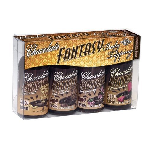Pipedream Products, Inc. Chocolate Fantasy Body Topping Sampler Pack