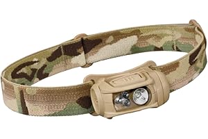 Princeton Tec Remix Pro 300 Lumen Maxbright & Ultrabright White/Red LED Headlamp, IPX4 Water Resistance, Essential for Hiking, Camping, Hunting, Fishing, Running, & Safety Preparedness, Multicam